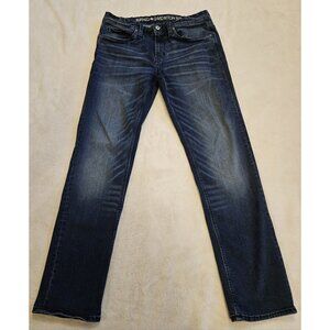 Buffalo Evan-X Jeans Men's 32x32 Slim Straight Stretch Medium Actual Fit (33x31)